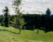 克劳德 莫奈 : Train In The Country